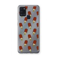 Yummy: Samsung Galaxy A21s Transparant Hoesje