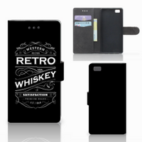 Huawei Ascend P8 Lite Book Cover Whiskey