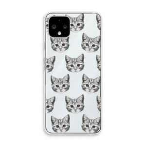 Kitten: Pixel 4 Transparant Hoesje