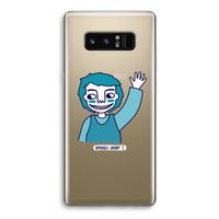 Zwaai: Samsung Galaxy Note 8 Transparant Hoesje