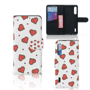 Xiaomi Mi A3 Telefoon Hoesje Hearts