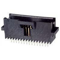 TE Connectivity Female behuizing (board) 104068-3 20 stuk(s) Tube