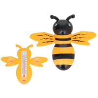 Gerimport thermometer Bij - zuignappen - 22 x 19 cm - Celsius/Fahrenheit