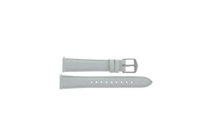 Horlogeband Fossil CH4000 Leder Wit 16mm