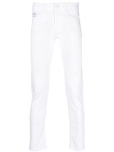Versace Jeans Couture jean skinny à taille mi-haute - Blanc