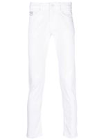 Versace Jeans Couture jean skinny à taille mi-haute - Blanc