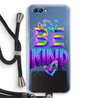 Be Kind: Honor 10 Transparant Hoesje met koord