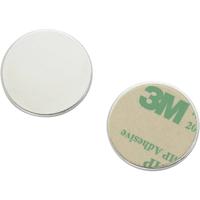 TRU COMPONENTS N35-2502 1563971 Magneetpad N35-2502 Zilver (Ø) 25 mm 1 stuk(s) - thumbnail