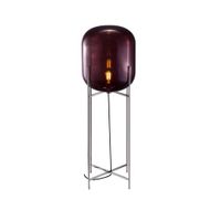 Pulpo Oda Large Vloerlamp - Aubergine - Chroom