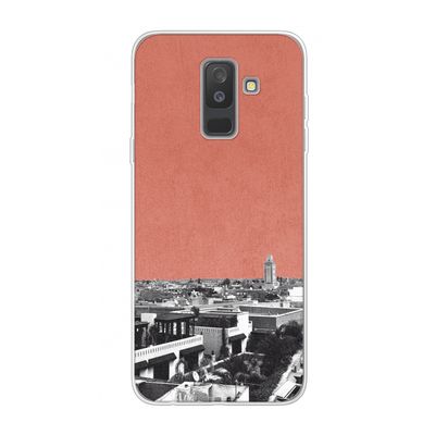 Marrakech Skyline : Samsung Galaxy A6 Plus (2018) Transparant Hoesje