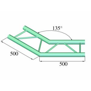 Alutruss BQ2-PAC23H Hoek