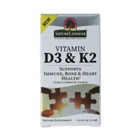 Vitamine D3 en K2 druppels 15 Milliliter