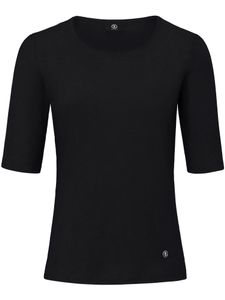 Shirt ronde hals model Velvet Van Bogner zwart