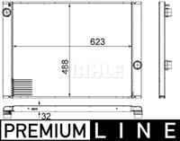 Radiateur BEHR HELLA SERVICE *** PREMIUM LINE *** MAHLE, u.a. für BMW