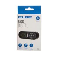 Portable Digitale Radio ELBE RF96 Zwart FM