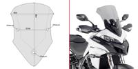 GIVI Windscherm, moto en scooter, D7406S Verhoogd getint
