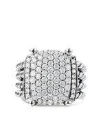 David Yurman bague Wheaton en argent sterling sertie de diamants - thumbnail