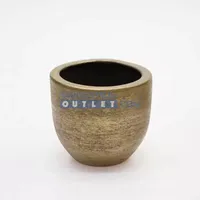 Pot alaska d16h14cm goud
