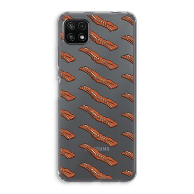 Bacon to my eggs #2: Samsung Galaxy A22 5G Transparant Hoesje