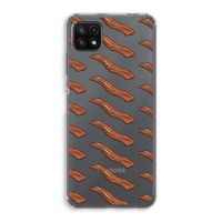 Bacon to my eggs #2: Samsung Galaxy A22 5G Transparant Hoesje