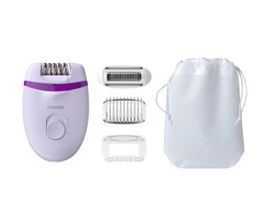 Philips Satinelle Essential Met Opti-light voor de benen, Compacte epilator met snoer