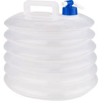 Opvouwbare jerrycan/watertank 15 liter met tapkraantje   - - thumbnail