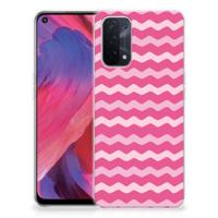 OPPO A93 5G | TPU bumper | Waves Pink