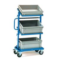 Fetra Hauptartikel 32912 Etagewagen Staal Poedercoating Laadvermogen (max.): 200 kg Stralend blauw (RAL 5007) Fetra Hauptartikel 32912 Etagewagen Staal Poedercoating Laadvermogen (max.): 200 kg Stralend blauw (RAL 5007)