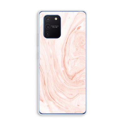 Peach bath: Samsung Galaxy Note 10 Lite Transparant Hoesje