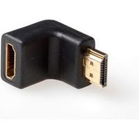 ACT HDMI adapter haaks naar beneden, male - female