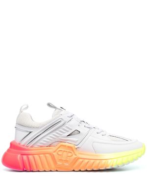 Philipp Plein baskets Runner Rainbow - Blanc