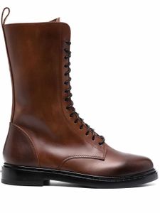 Le Silla bottines Sama à lacets - Marron