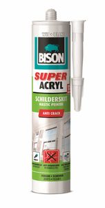 Bison Super Acrylaat Schilderskit Wit Crt 300Ml*12 Nlfr - 6309537 - 6309537