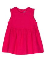 Petit Bateau robe évasée en lin à volants - Rose