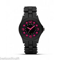 Horlogeband Marc by Marc Jacobs MBM2530 Staal Zwart 18mm