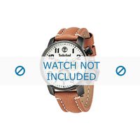 Timberland horlogeband 14439JS-07 Leder Bruin 22mm + standaard stiksel - thumbnail