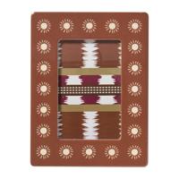 Fotolijst zon - bruin - 15x20 cm