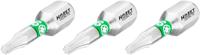 HAZET Bit 2223N-T9/3 · 1/4 inch (6,3 mm) zeskant massief · Binnen-TORX®-profiel · 3-delig · SW T9