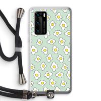 Spiegeleitjes: Huawei P40 Transparant Hoesje met koord