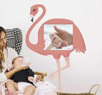 Muurstickers dieren flamingo portret - thumbnail