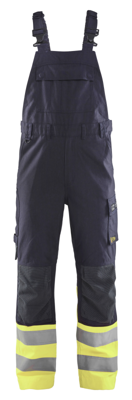 Blåkläder Bretelbroek Multinorm Inherent Klasse 1 28881512 | Marine/High-Vis Geel | Maat 54 - 7330509809297