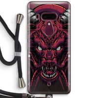 Hell Hound and Serpents: HTC U12+ Transparant Hoesje met koord