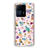 Terrazzo Memphis Pink: Xiaomi Mi Mix 4 Transparant Hoesje