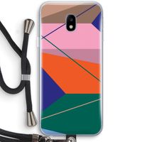 Gestalte 1: Samsung Galaxy J3 (2017) Transparant Hoesje met koord