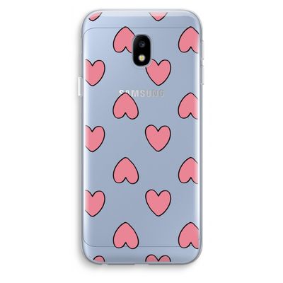 Ondersteboven verliefd: Samsung Galaxy J3 (2017) Transparant Hoesje