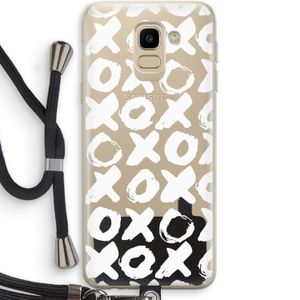 XOXO: Samsung Galaxy J6 (2018) Transparant Hoesje met koord