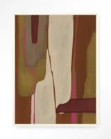 Urban Cotton Wandkleed 'Zafra' 80 x 110cm in Floating Frame - off white