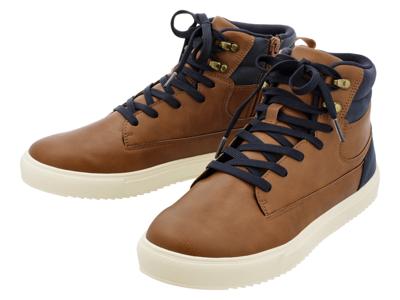 esmara Men Heren schoenen (bruin/marineblauw, 42)