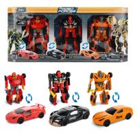 Roboforces transformer robot set 3-delig