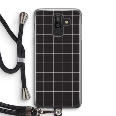 Rooster 2: Samsung Galaxy J8 (2018) Transparant Hoesje met koord